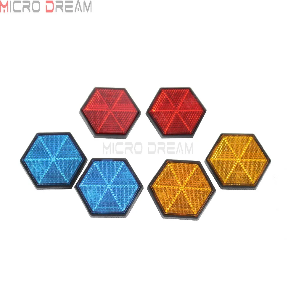 2 шт. Предупреждение пластиковый отражатель для автомобиля|Накладки и