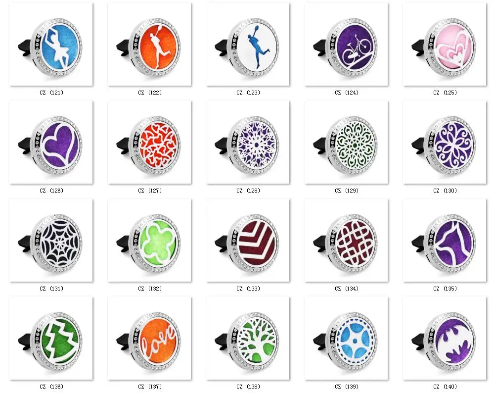 Яркий освежитель воздуха в форме сердца с клипсой для вентиляционного отверстия