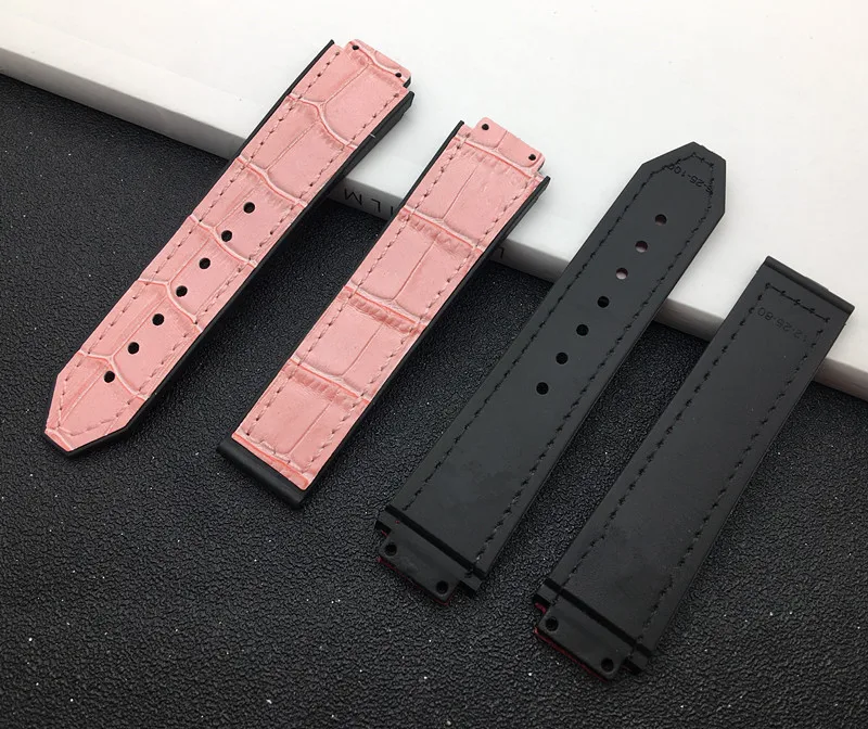 Ремешок из натуральной коровьей кожи для Hublot 15 х21 мм 18 мм|Ремешки часов| |