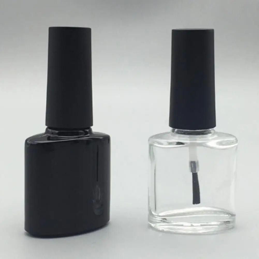 Портативный пустой флакон для лака ногтей 10 мл контейнер макияжа с кисточкой