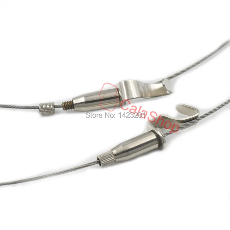 2 шт./лот металлические рамы вешалка крючок изображение провод кабель с подвесной