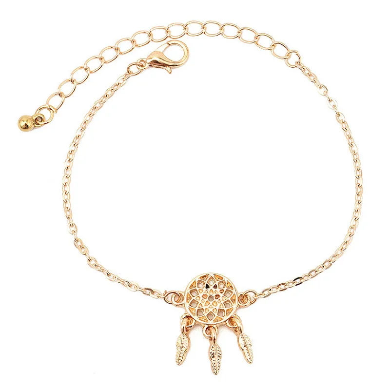 3 шт./компл. в богемном стиле ретро браслет золотого цвета с бантами и сердечками