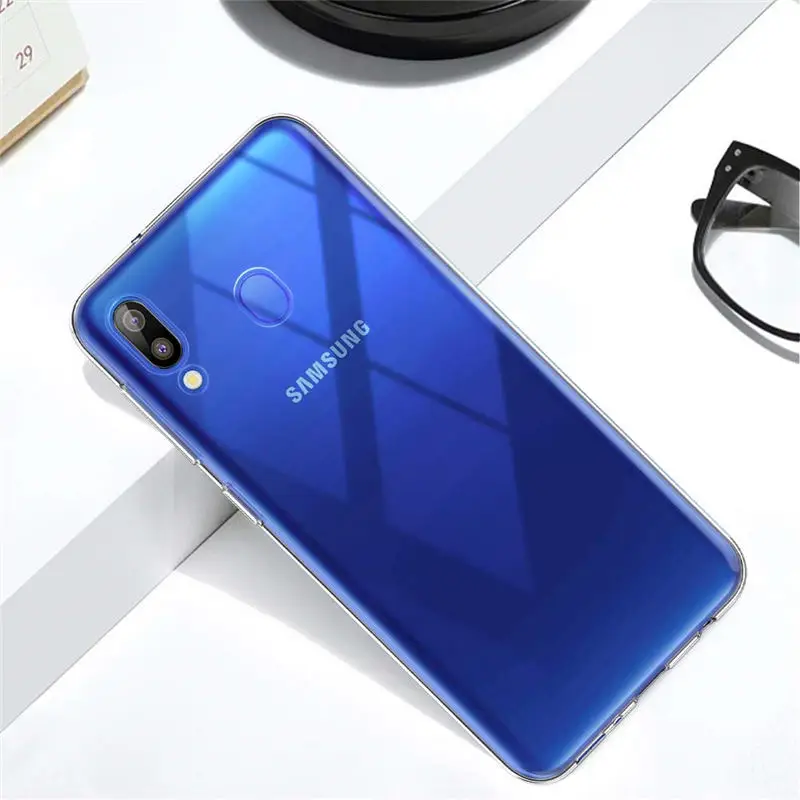Для Samsung Galaxy A40 силиконовый прозрачный Футляр TPU чехол для телефона A405 A405F A10 A20 A30 A50