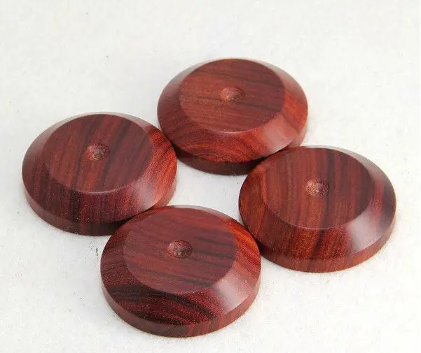 4 шт. подставки из розового дерева для колонок | Электроника