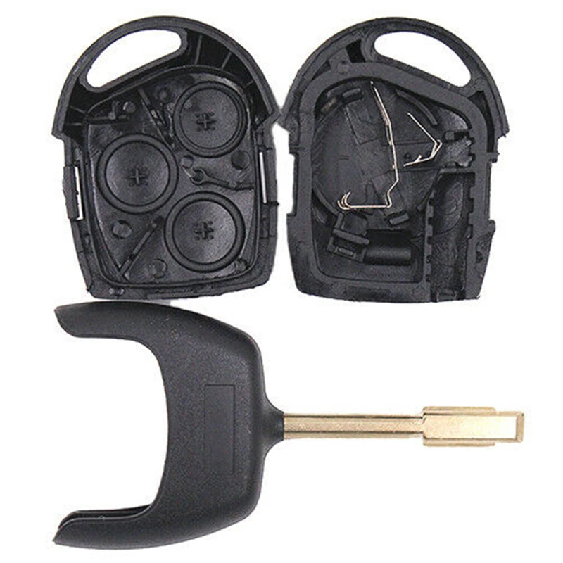 KEYECU модифицированный флип-чехол для дистанционного ключа автомобиля брелок с 3