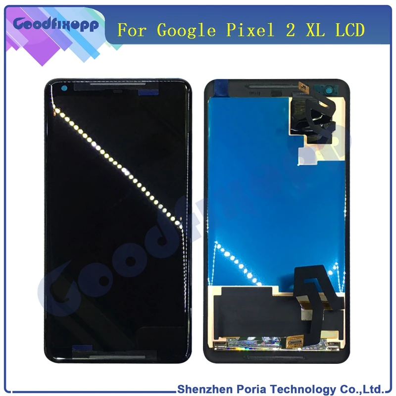 

Mobile Phone LCD For 6.0" Google Pixel 2 XL LCD Display Touch Screen Digitizer Assembly Replacement For HTC Google Pixel2 XL LCD
