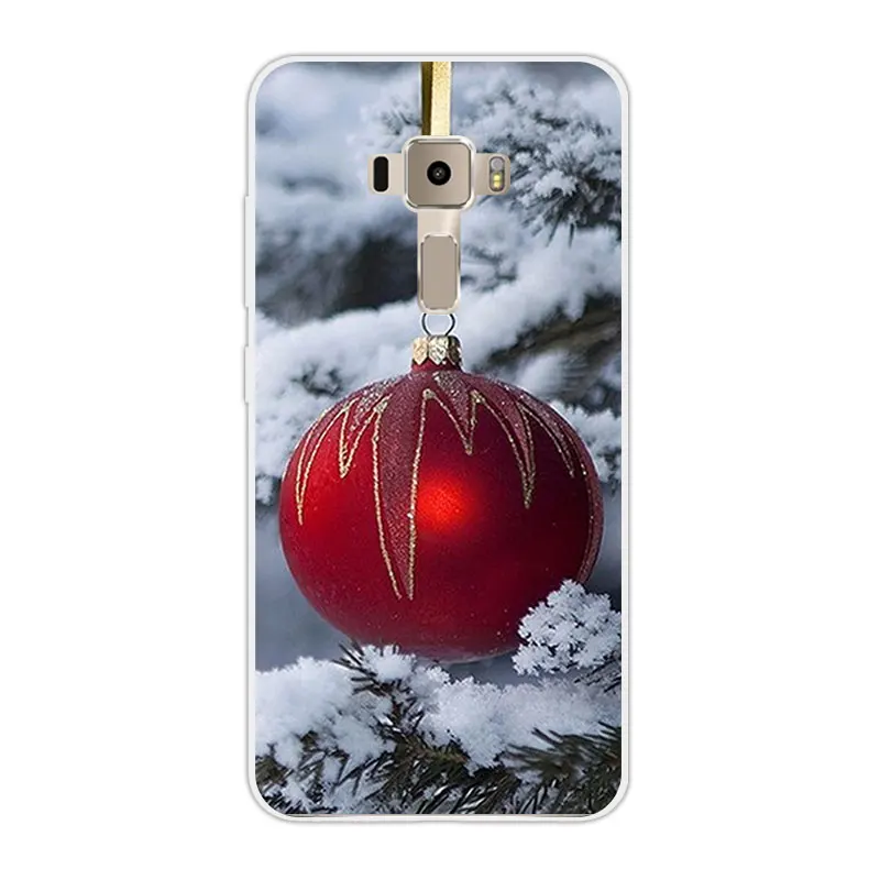 Case for Asus Zenfone 3 ZE520KL 5.2 inch Phone Merry Christmas Back Cover Silicone Capa Funda |