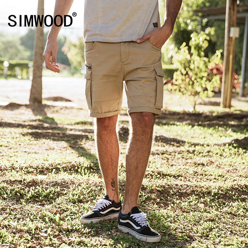 SIMWOOD Новое поступление 2019 летние шорты мужские спортивные штаны модные