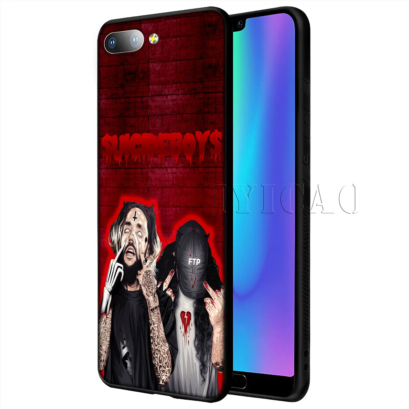 Мягкий силиконовый чехол IYICAO $ uicideboy для Huawei Y9 Y7 Y6 Prime 2019 Honor 20 8C 8X 8 9 9X 10 Lite 7C 7X 7A Pro |