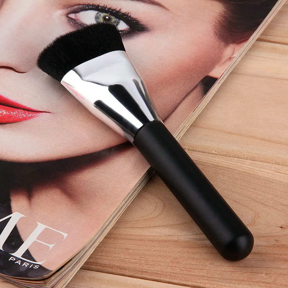 Make Up Лидер продаж высокое 1 шт. Pro лица плоский контур основа кисти для нанесения