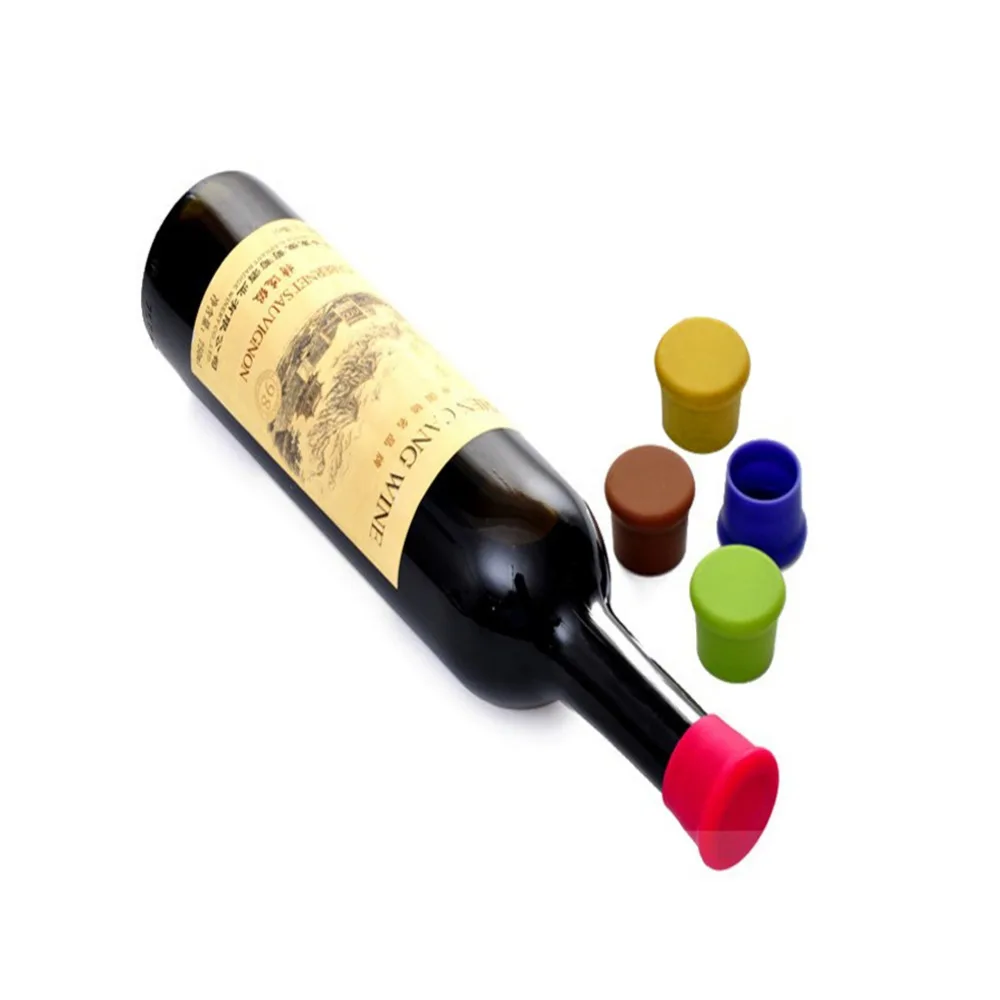 Силиконовые винные пробки герметики для бутылок вина без утечки красного