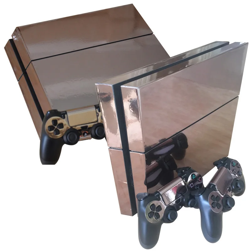 Золотая наклейка для playstation 4 ПВХ виниловая защитная крышка наклейки консоли ps4 и