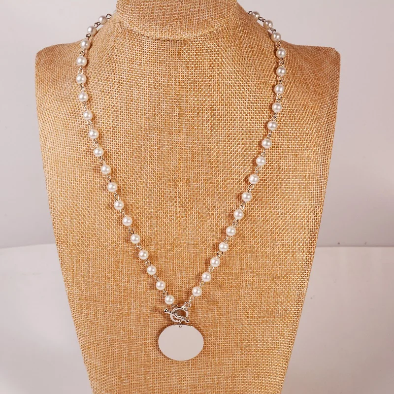 Для женщин модное ювелирное изделие очаровательный Hand made нитка псевдо жемчуг