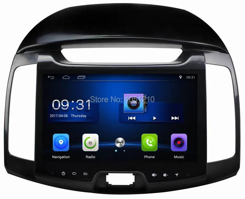 

Ouchuangbo gps-радио для Hyundai Elantra 2011-2016 Поддержка системы android 9,0 9 дюймов 2 Гб ОЗУ 32 Гб ПЗУ