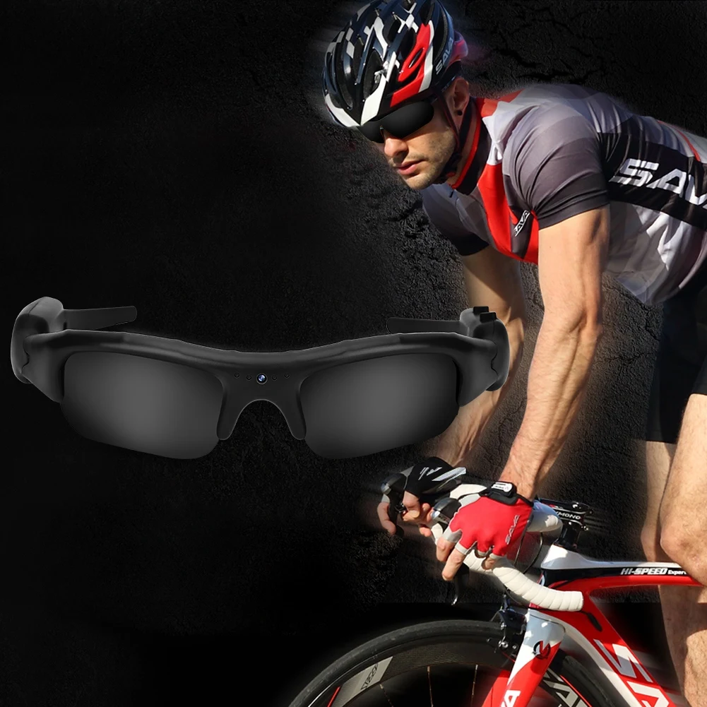 1080P HD Interchangeable Polarized-lenses Sunglasses Camera Video Recorder Sport Sunglasses Camcorder Eyewear Video Recorder