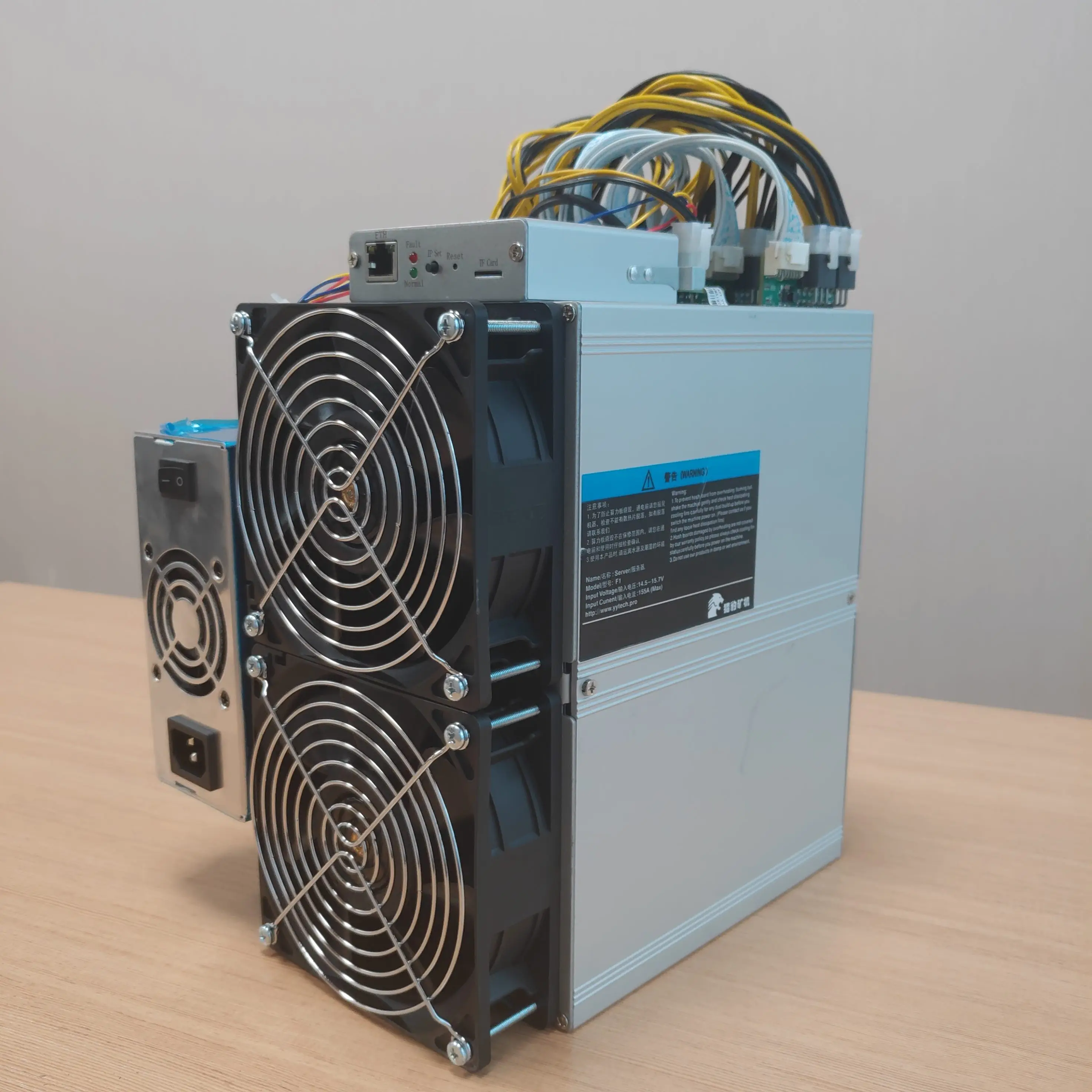 Новый 24 T ASIC Майнер для биткойнов сатиновая юбка американка Miner F1 2100 W с