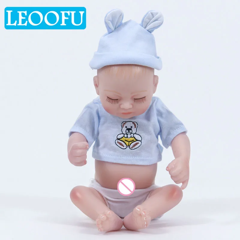 LEOOFU 28 см куклы для детей Детское reborn моделирование кукла Мягкие Детские игрушки