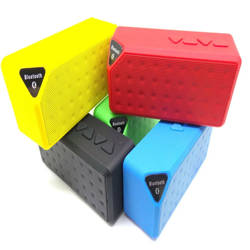 X3 Портативный Беспроводной Bluetooth Динамик стерео сабвуфер громкий Спорт handsfree с