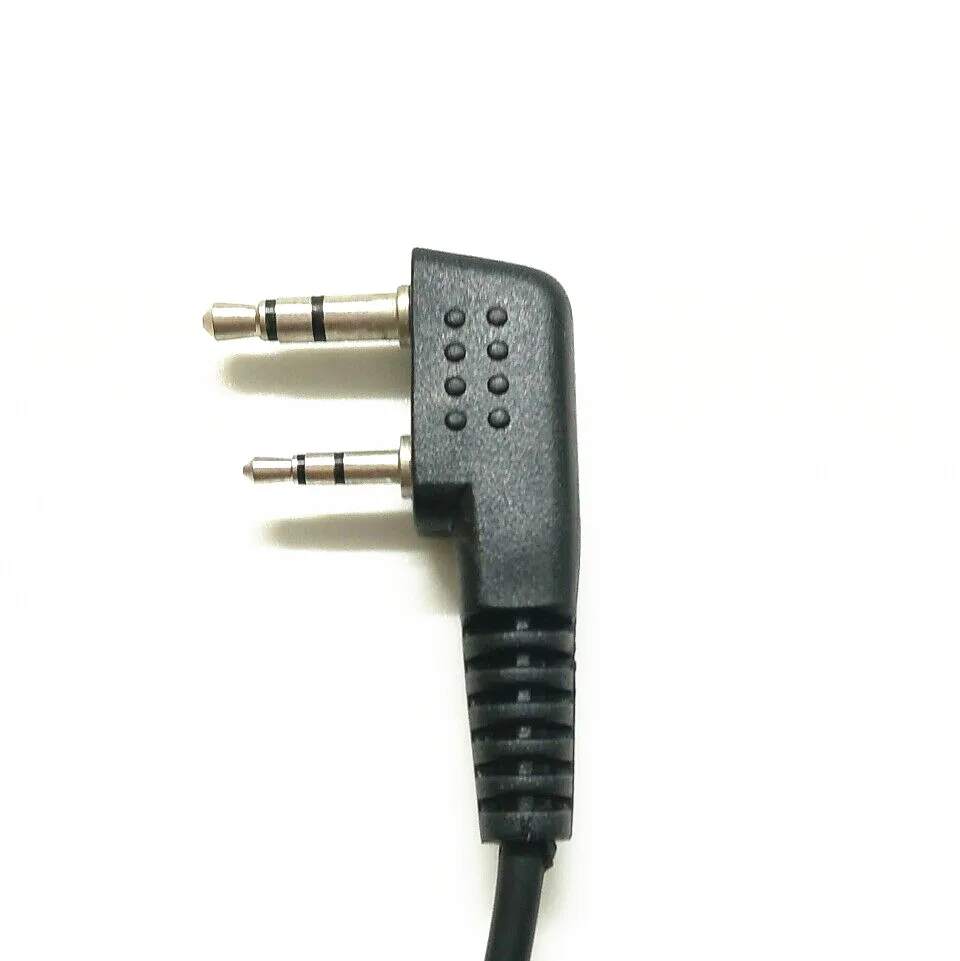 XQF 2 PIN Mic PTT лампа Скрытая Акустическая трубка в уши наушник для Kenwood Baofeng UV-5R радио |