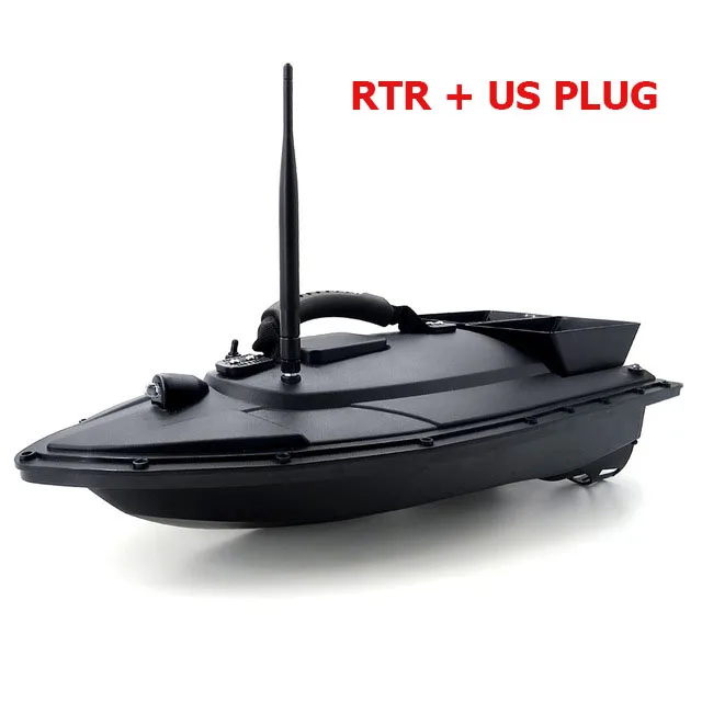 RTR BLACK US Plug Flytec 2011-5 2011-15A RC лодки дистанционное управление игрушка рыболокатор рыбные приманки для рыбалки на лодке лодка RC корабль катер RC игрушки рождественские подарки - Цвет: RTR BLACK US Plug
