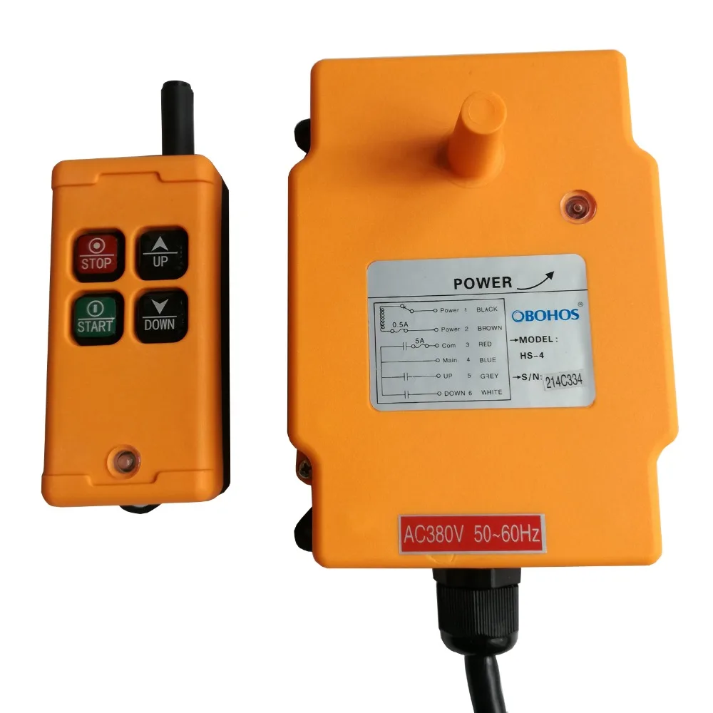 HS 4 IP65 AC/DC 12 24V AC36V/220V/380V Crane CNC промышленный пульт дистанционного управления