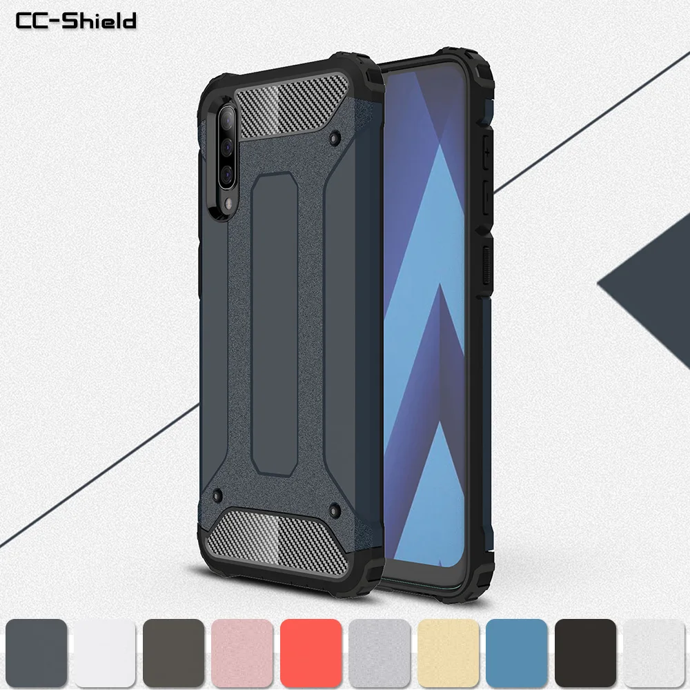 Armor Case for Samsung Galaxy A50 A 50 2019 A505 SM-A505F/DS A505F/DS SM-A505 SM-A505FN/DS Phone Bumper Protection Cover |