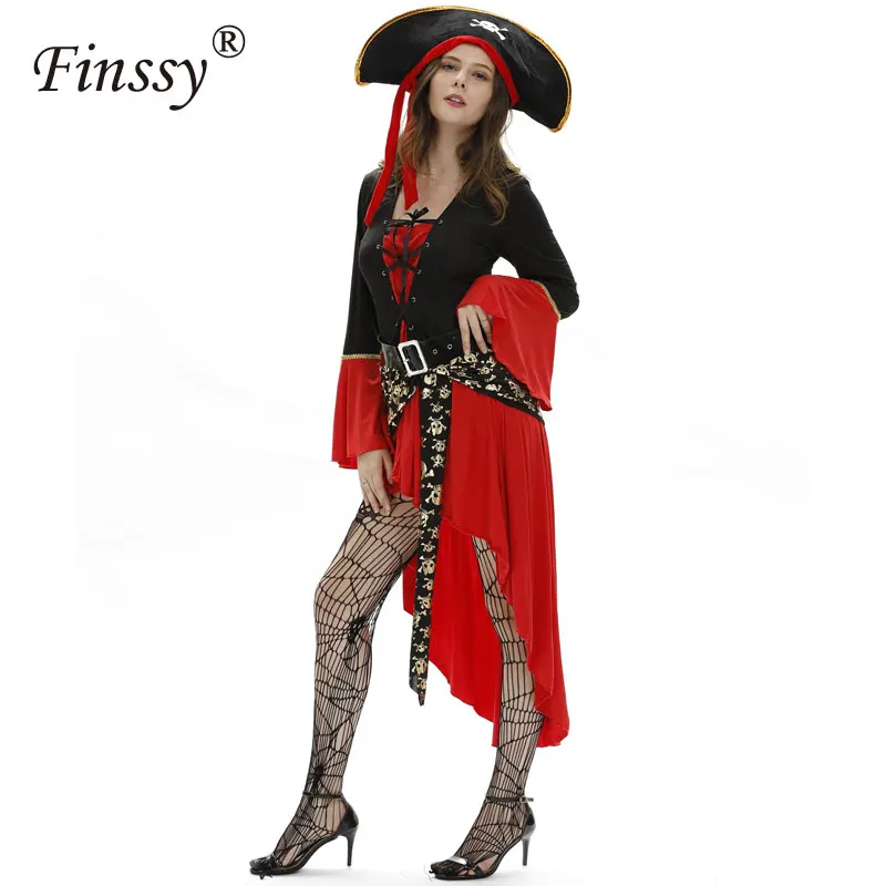 Пиратские костюмы Необычные карнавальные для представлений сексуальный костюм