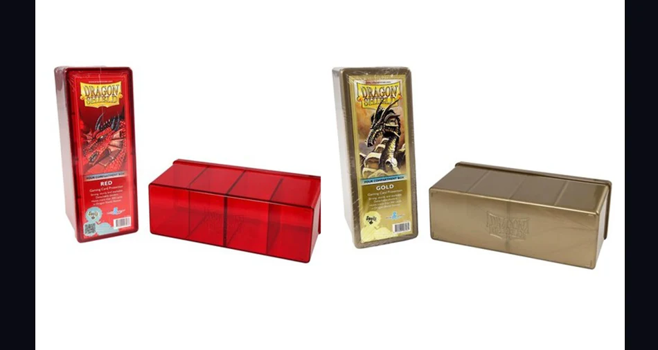 Dragon Shield большая емкость коробка для хранения карт четыре сетки карты коробка для защиты MTG игры король