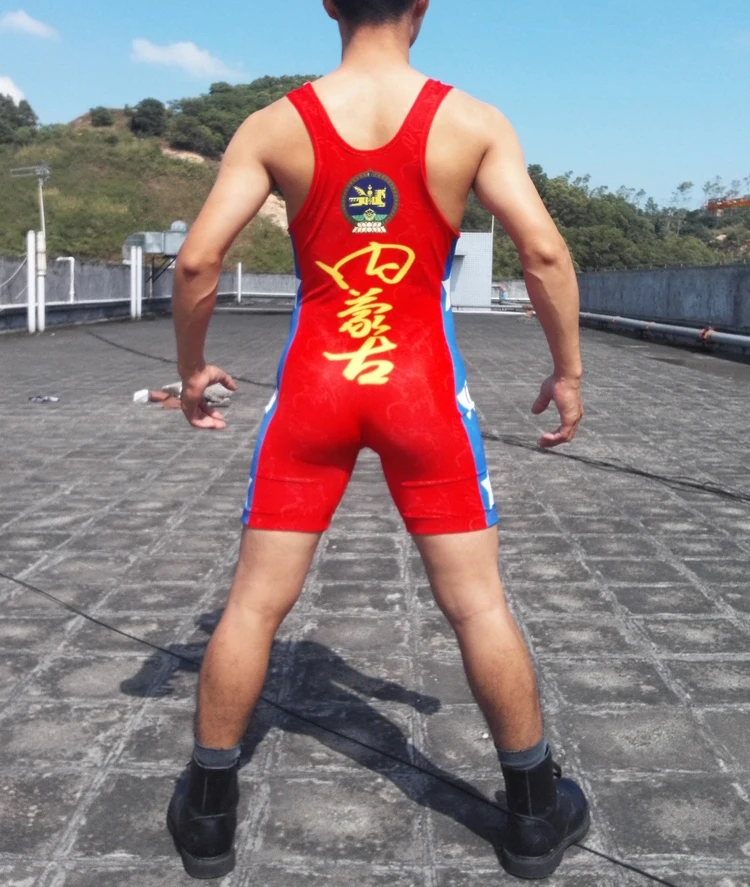 Badiace волк плотно Борьба из джерсовой ткани детский тренажерный зал Мощность Вес