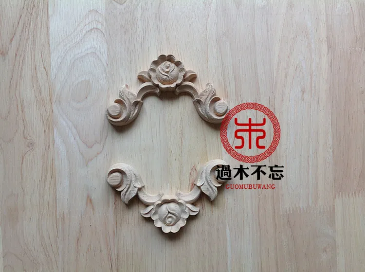 

Не забывайте деревянный резьба по дереву dongyang Пион цветок розового дерева европейский Центральный цветок украшения