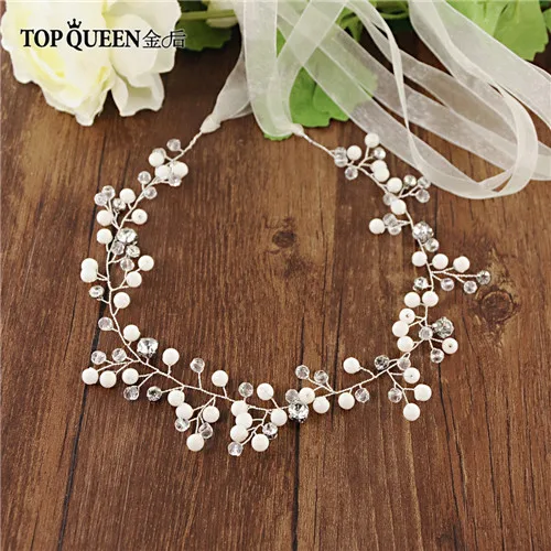 Ivory organza TOPQUEEN SH159 кристалл жемчуг пояс невесты ручная вышивка стразами Свадебные ремни серебряные Стразы Свадебная лента для свадьбы платья - Цвет: Ivory organza
