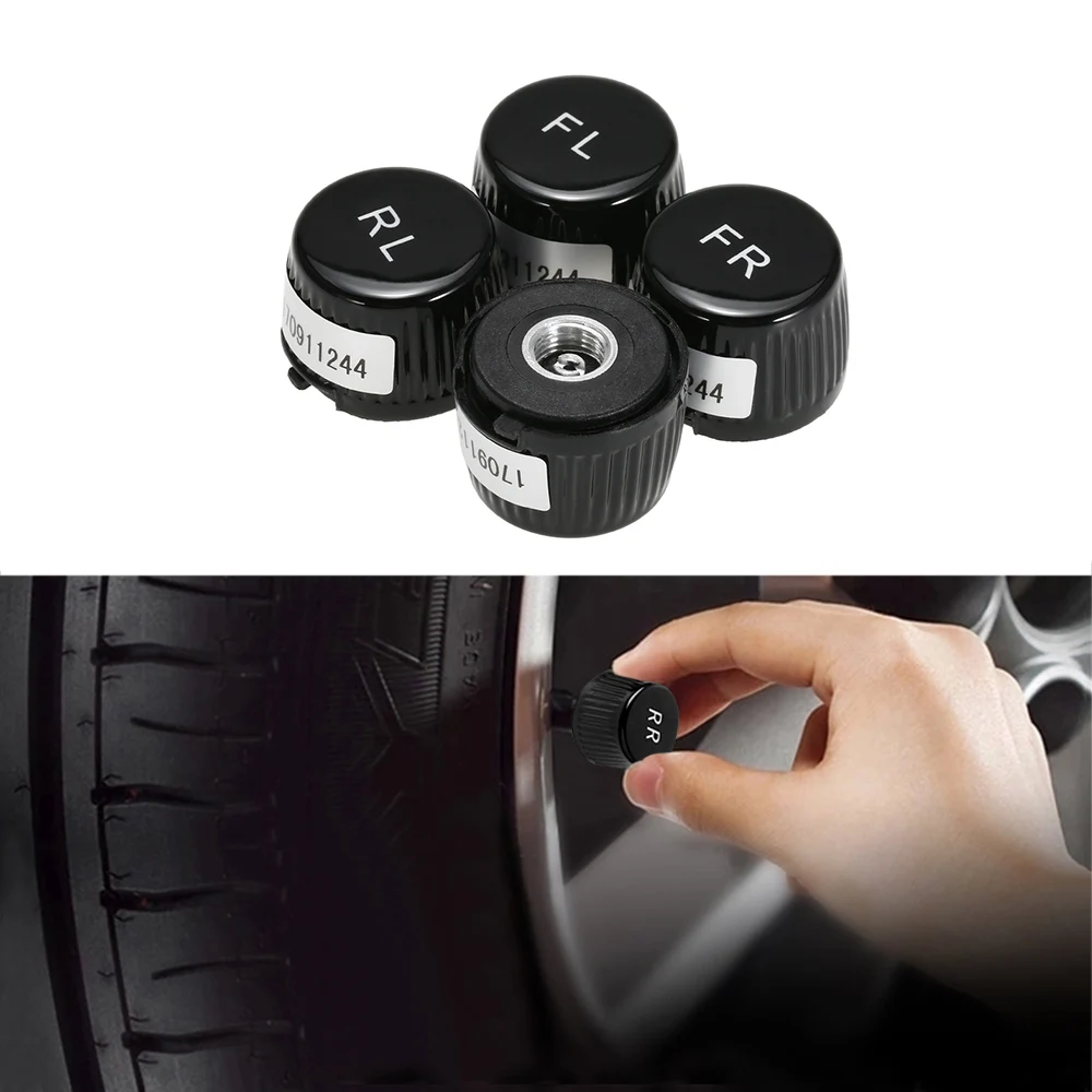 Автомобильный TPMS система контроля давления в шинах зарядка от солнечной энергии