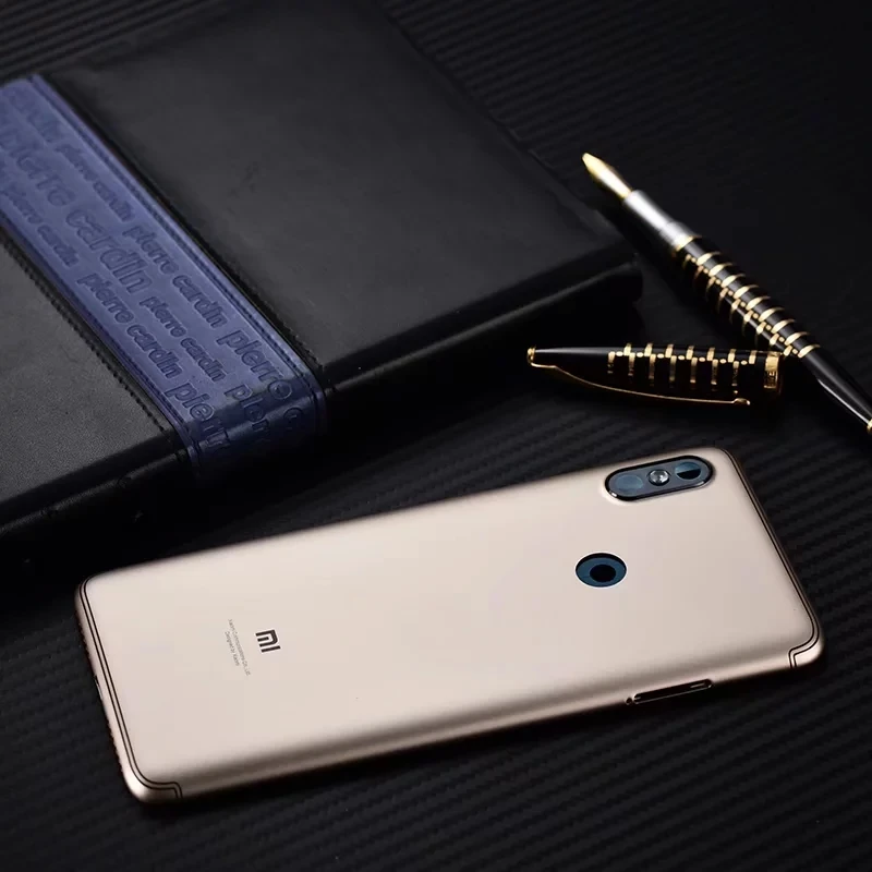 Корпус для Xiaomi Redmi S2, Пластиковая Задняя крышка для батареи, запасные части, чехол с кнопками для объектива