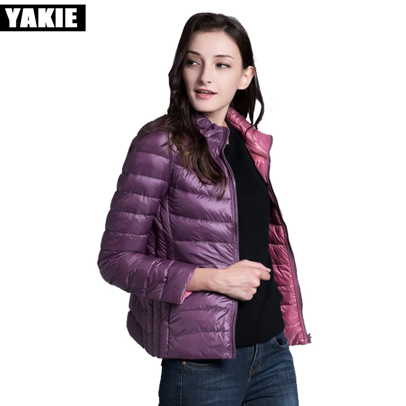 Women Coat Winter Jackets 90% Duck Down Outwear Lady Parka light Elegant Fashion | Женская одежда