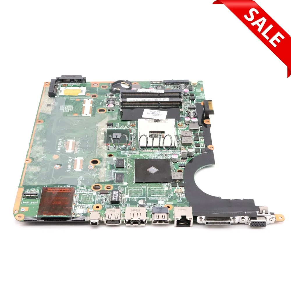 NOKOTION для Hp pavilion DV7 DV7T DV7-3000 материнская плата ноутбука 600862-001 580973-001 DA0UP6MB6F0 PM55 DDR3 GeForce