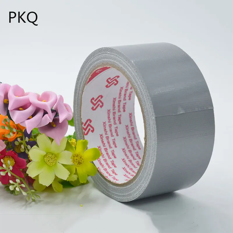 50M length Cloth Tape single-sided Carpet Floor DIY wedding decoration Red Strong Waterproof Color Duct tape 1pcs | Дом и сад