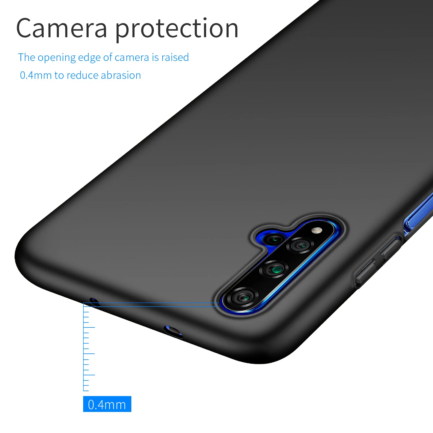 KEYSION Ультратонкий чехол для телефона Huawei Honor 20 Pro Lite Роскошный Жесткий из