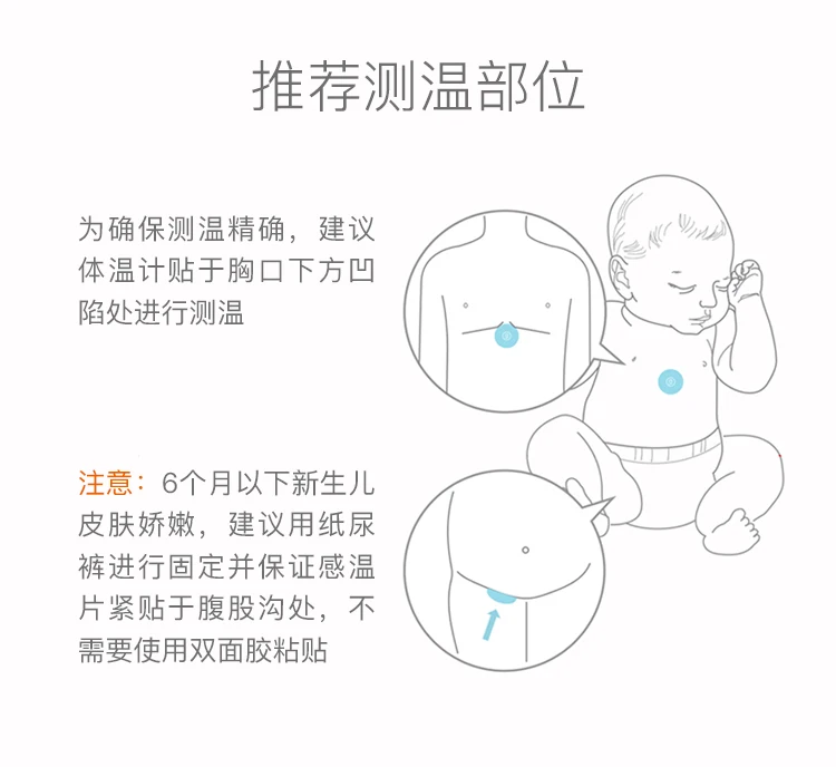 Цифровой термометр для детей Xiaomi miaomiaoce, детский термометр accrate постоянные измерения температуры, Мониторы высокого сигнализации температуры