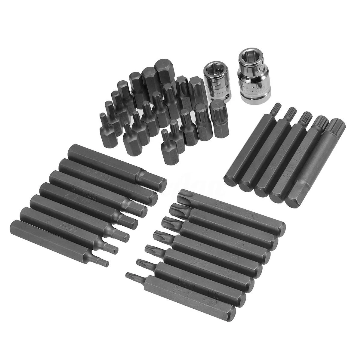 40 шт. 1/2 дюйма 3/8 дюйма|socket set|impact socket setstar sets |