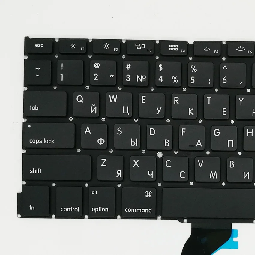 Новая русская и английская клавиатура для MacBook Pro Retina 13 дюймов A1502 2013 2014 2015 лет |