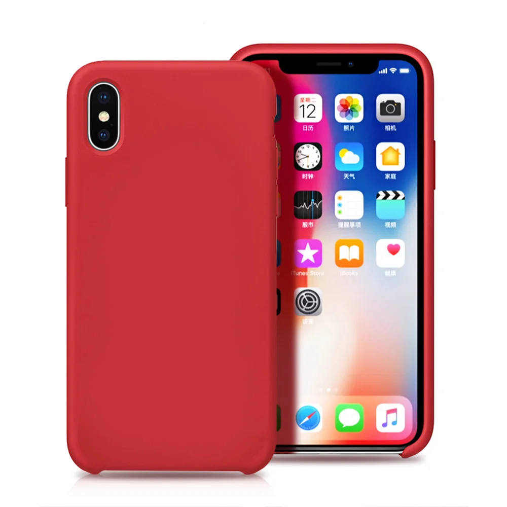 IMIDO оригинальный силиконовый чехол для iPhone 6/6 S/5/SE7/8 Plus X/Xs/XR/Xs/Max официальный