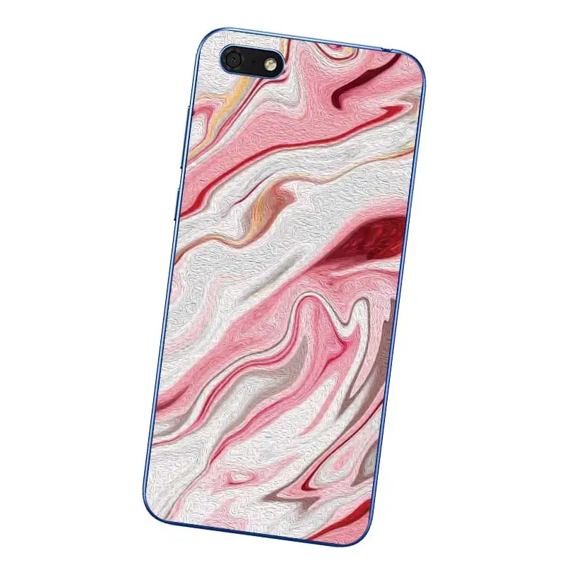 N250 Art Leaf Soft TPU Silicone Case Cover For Huawei Honor 8C 8X 9 10 20i V10 V20 Note10 Max Lite Magic2 |