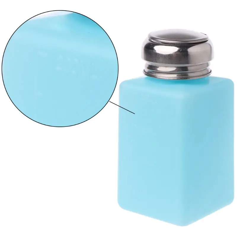 1 шт. Антистатическая пластиковая бутылка диспенсер для жидкого спирта 200