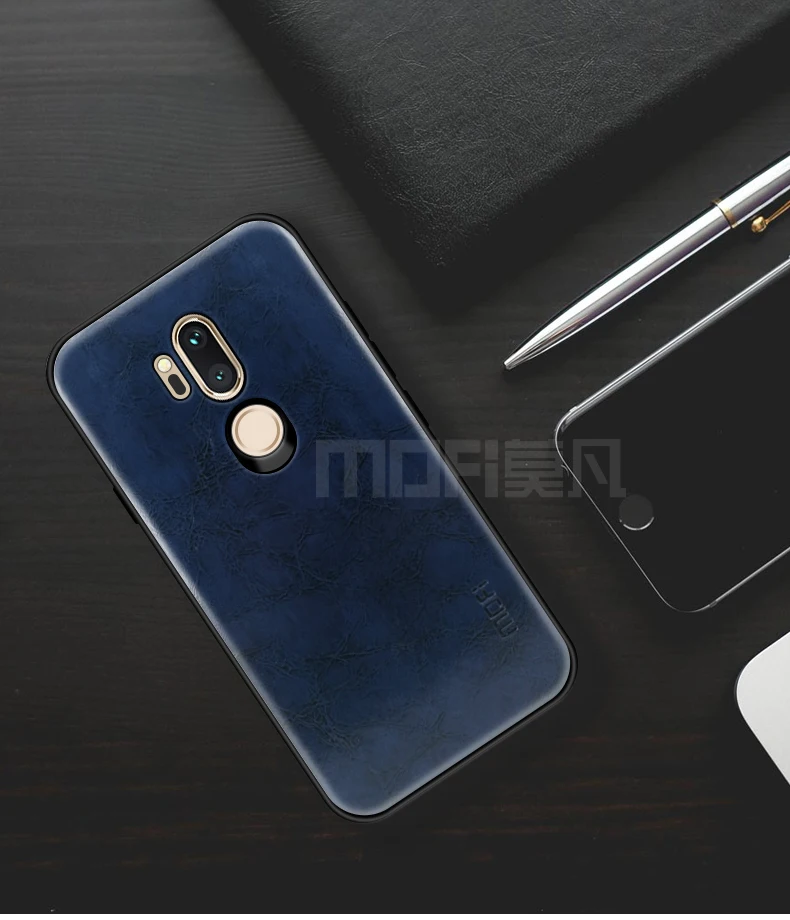 MOFi из искусственной кожи+ ТПУ+ PC чехол для LG G7 ThinQ g7 чехол для телефона s полная Защита задняя крышка для LG G 7 6," Чехол