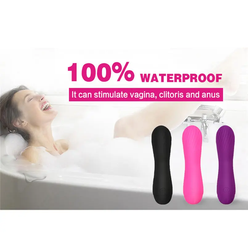 Водонепроницаемый перезаряжаемый гибкий вибратор беспроводной массажер 7