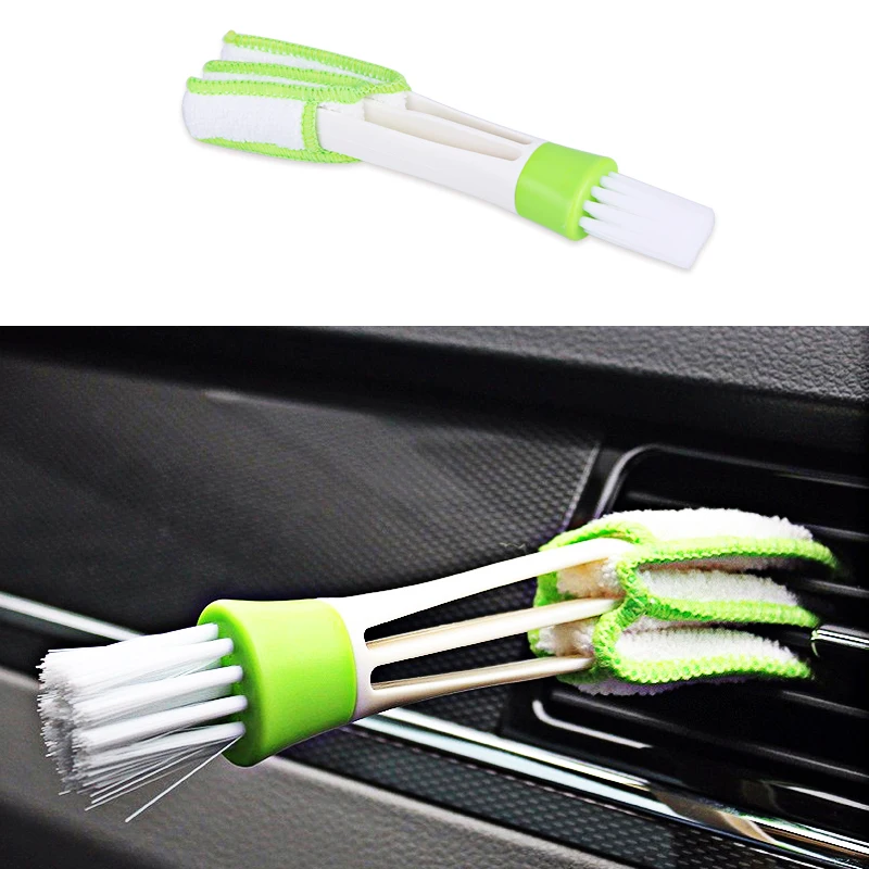 

1PCS Multi-functional Car Air Conditioner Vent Brush Cleaning Brush Dusting Blinds Keyboard Cleaning Brush car-styling
