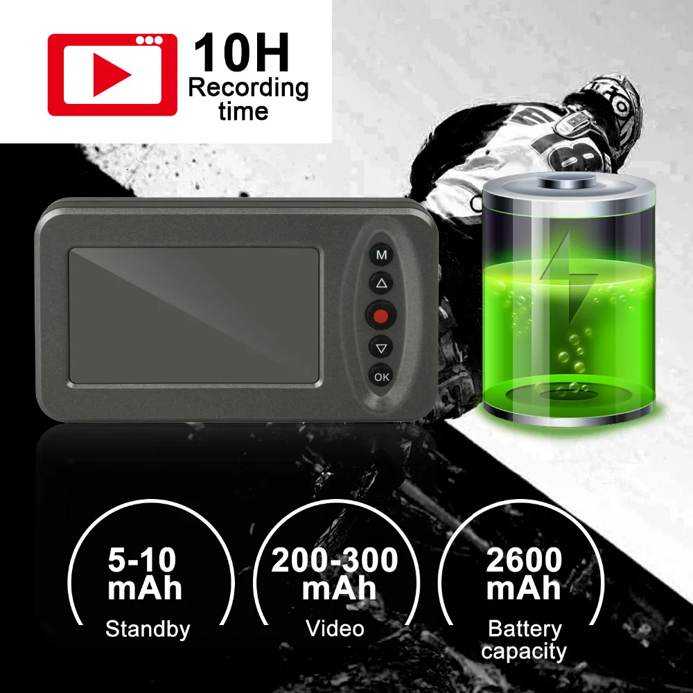 3 дюйма мотоциклетные видео Регистраторы Full HD 1080P мотоцикл Dash Cam петля Запись