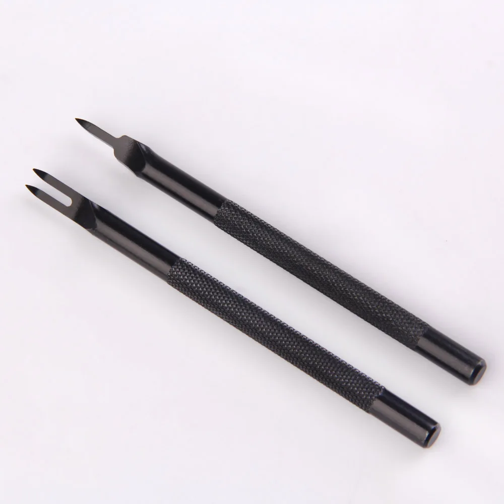 Профессиональные новые черные дыроколы для кожевенного ремесла в 4 стилях