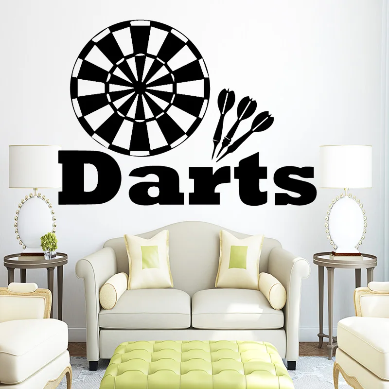 

Target Darts Wall Decals Removable Vinyl Wall Stickers for Kids Boys Room Nursery Wall Art Poster Vinilos Paredes Murals