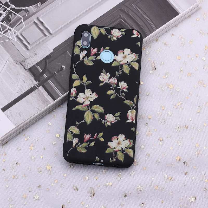 

For Samsung S8 S9 S10 S10e S20 Plus Note 8 9 10 A7 A8 Vintage Floral Flower Art Candy Silicone Phone Case Cover Capa Fundas